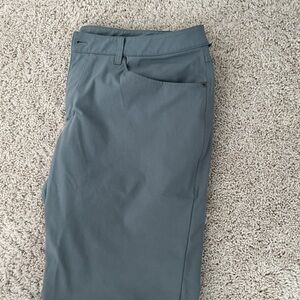 lululemon athletica Men's Slate Gray Pants